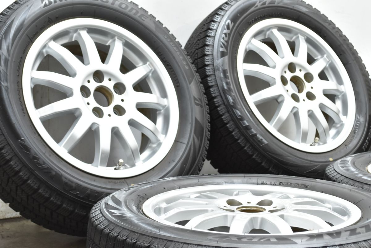 VW アウディ 設計品 C WORKS 15 in 5 J 38 PCD 100 ブリヂストン ブリザック VRX 2 185 65 R フォルクスワーゲン ポロ Audi A 1