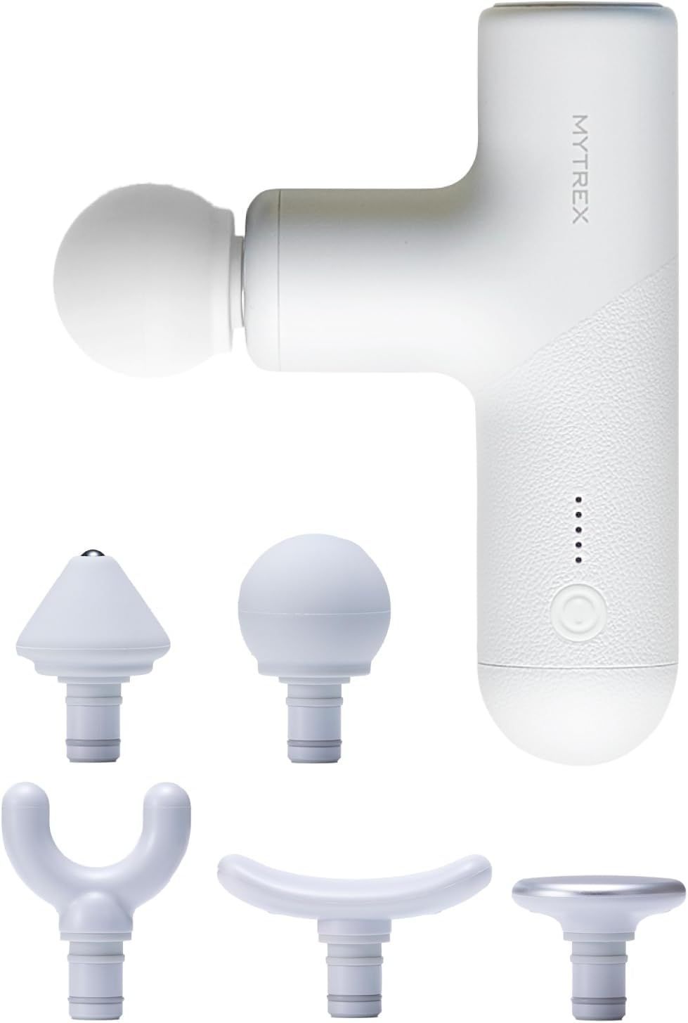 TVCM放映中 小松菜奈さん出演 MYTREX マイトレックス REBIVE AIR ホワイト 筋膜リリースガン ハンディガン ボディケア フェイスケア 筋肉ほぐし 振動 肩 腰 足 小型 ギフト プレゼント リバイブエア MT-RBA-22 W