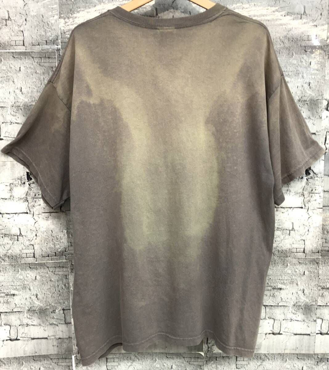 GILDAN ギルダン the clash クラッシュ 半袖Tシャツ ブラウン XLサイズ