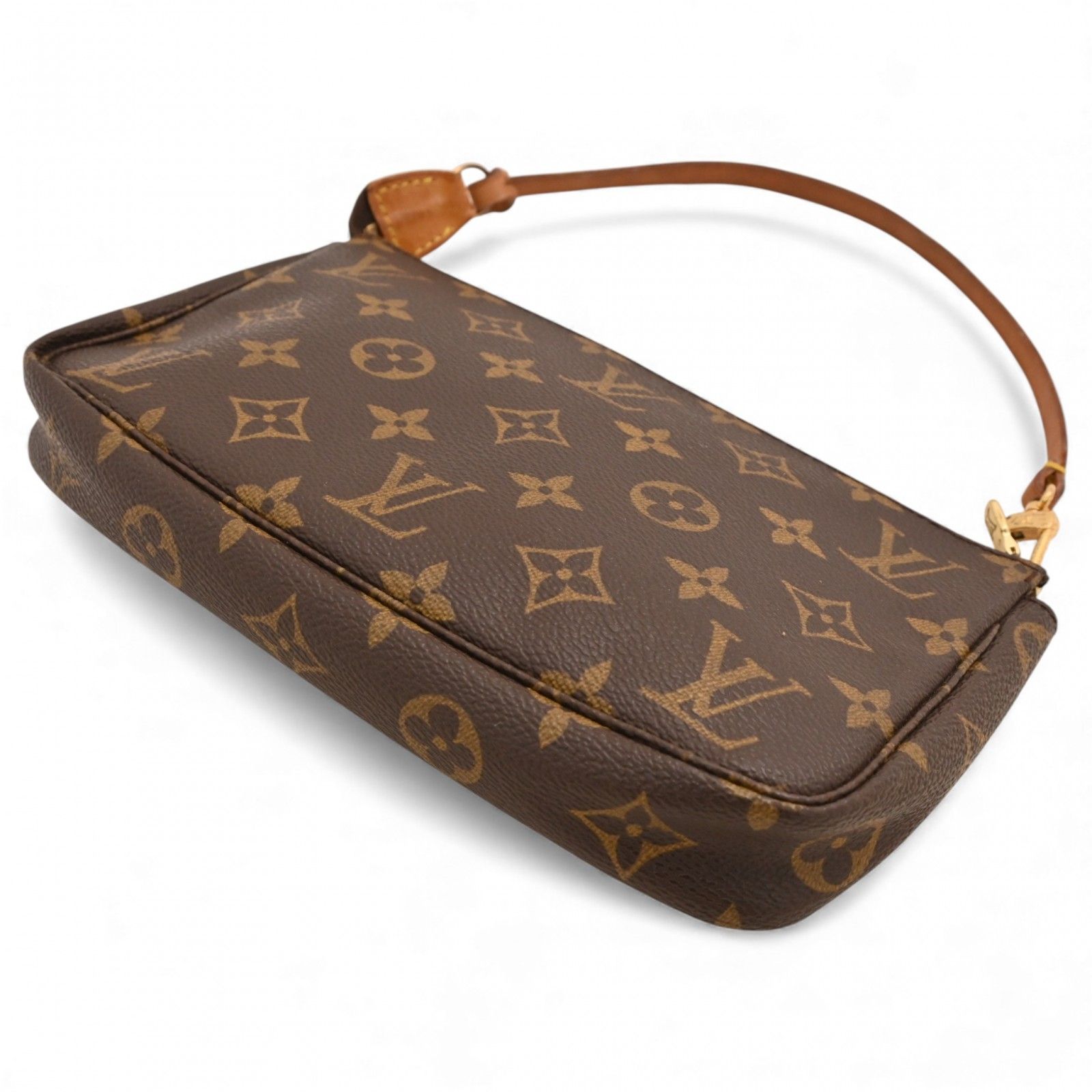 ルイ ヴィトン モノグラム ポシェット アクセソワール ハンドバッグ B