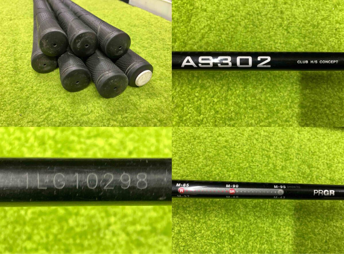 PRGR AS302 CLUB H/S CONCEPT 5-9,P,S 7本セットアイアンセット - メルカリ