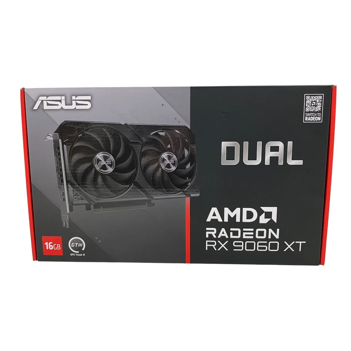 ASUS Radeon RX 9060 XT 16GB グラフィックボード ビデオカード RDNA4