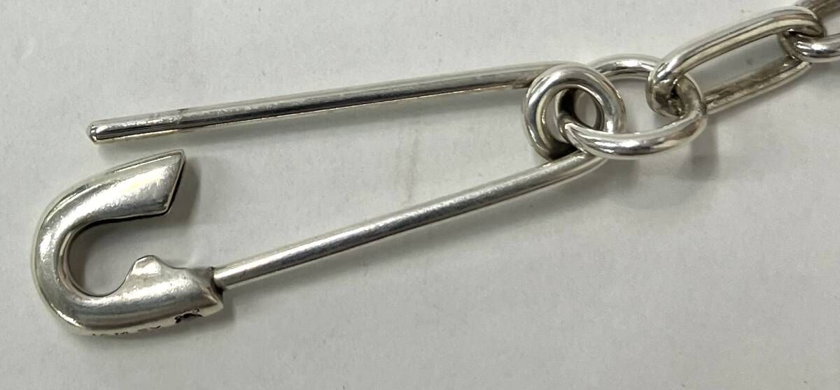 JAM HOME MADE ジャムホームメイド 安全ピン 小豆チェーンブレス SV シルバー ブレスレット 動きやすい その他 