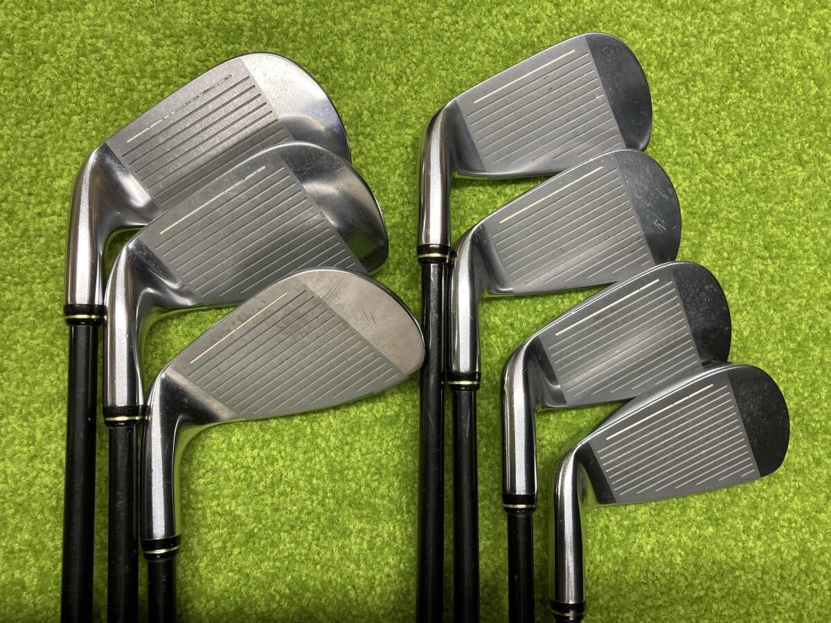 PRGR is 3 502 M-40 INSPEC 5-9 A P 7本セット アイアンセット