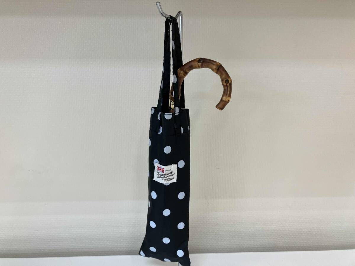 折りたたみ傘 トラディショナルウェザーウェア Traditional Weatherwear チェック柄