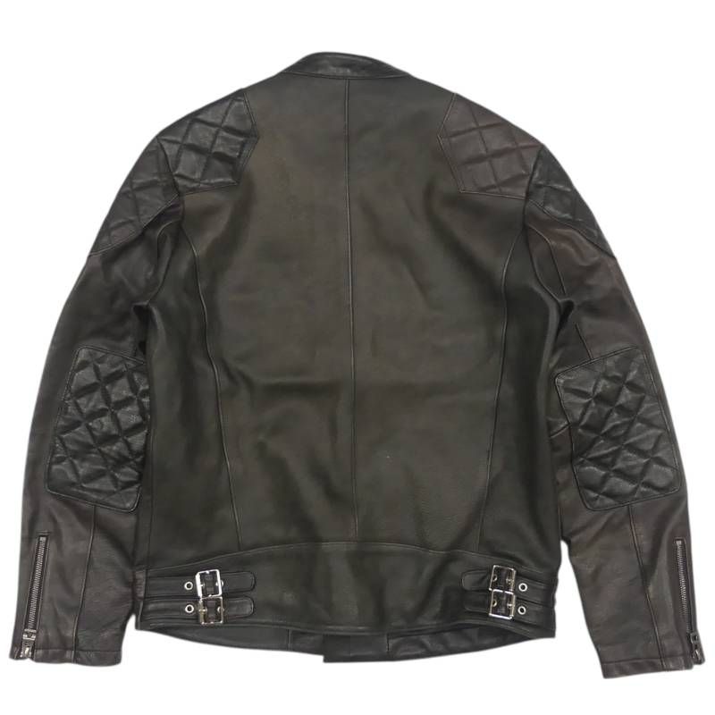 Bolini ボリーニ ライダースジャケット L 本革 シングル メンズ 50