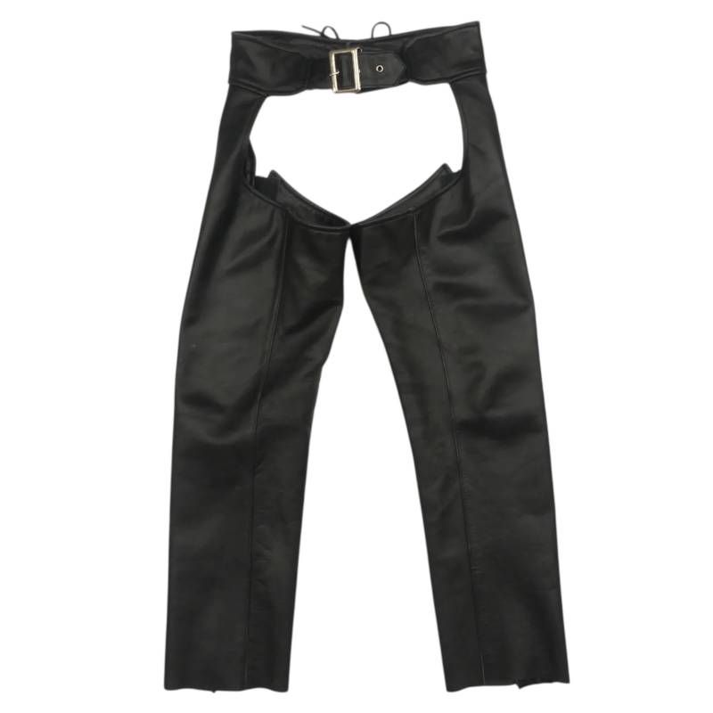 OUTLAW アウトロー レザーパンツ S バイク 本革 チャップス 牛革