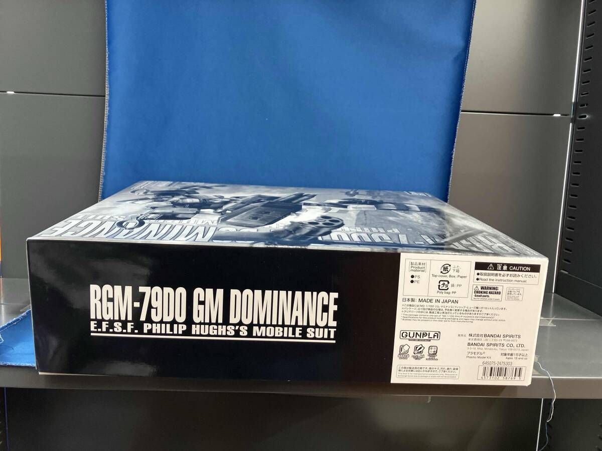プラモデル バンダイ 1 100 RGM 79 DO ジム ドミナンス フィリップ ヒューズ機 MG 機動戦士ガンダム外伝 THE BLUE DESTINY プレバン