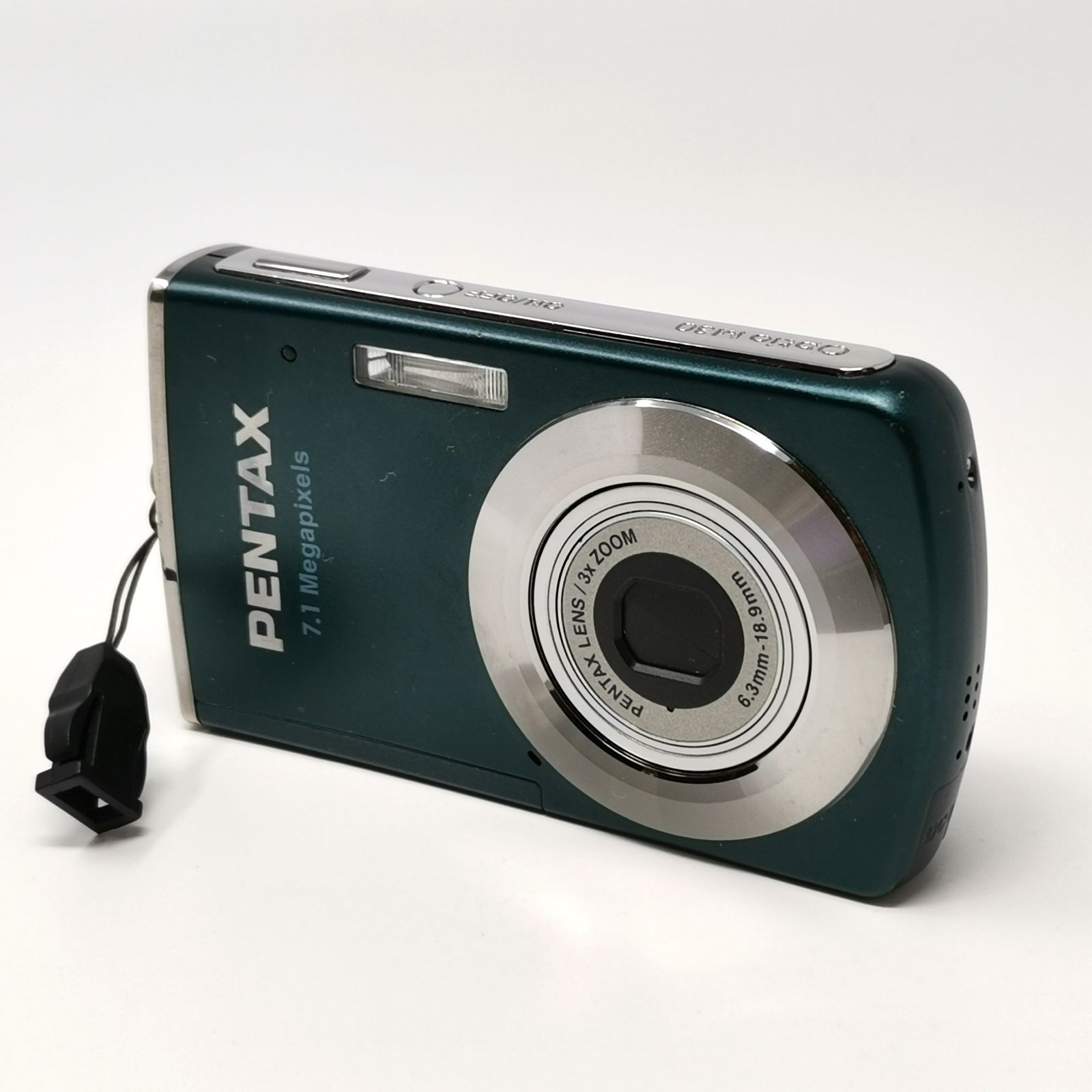 ペンタックス Optio M30 ネイビー デジカメ バッテリーないため動作