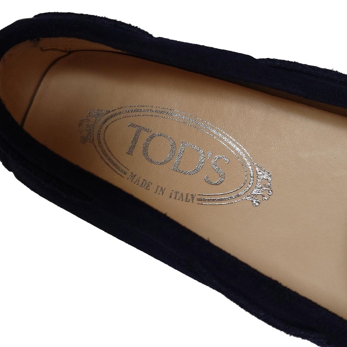 TOD'S(トッズ) ドライビングシューズ 37 レディース - ダークネイビー