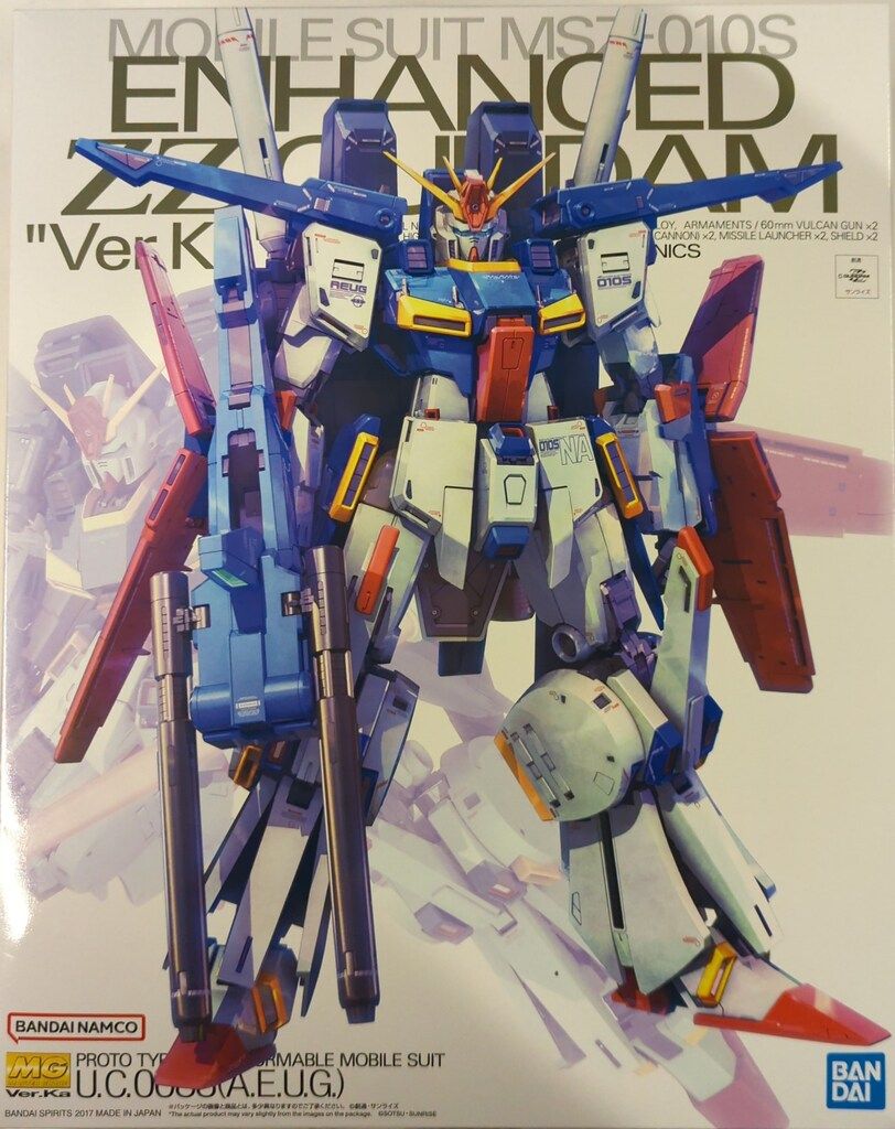 BANDAISPIRITS MG 機動戦士ガンダムZZ 強化型ダブルゼータ