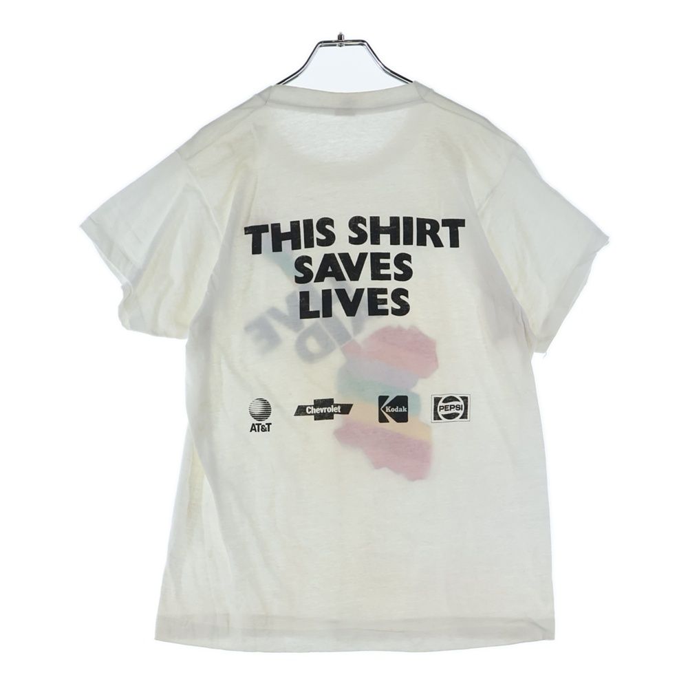 VINTAGE (ヴィンテージ) 80s LIVE AID ライブエイド 半袖Tシャツ