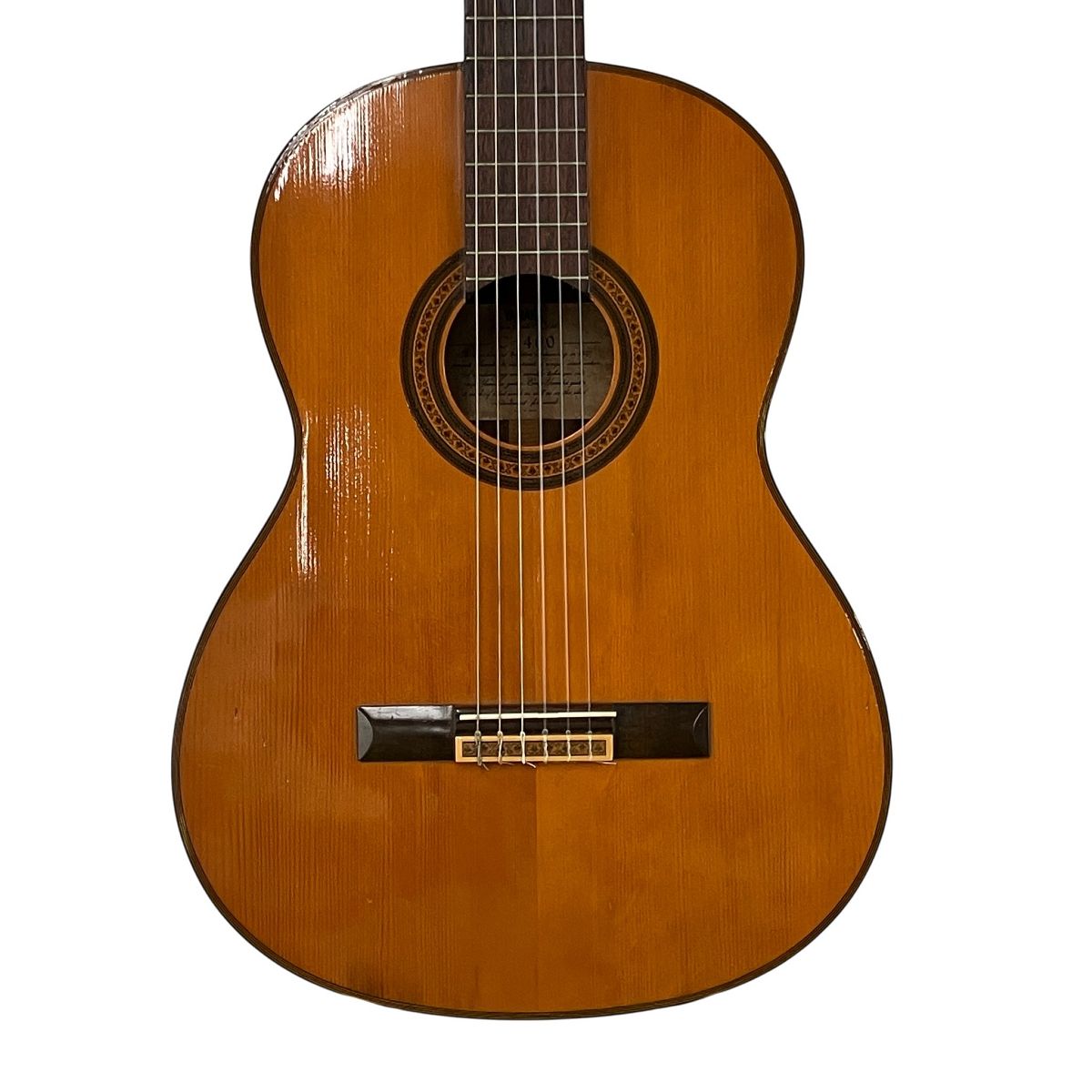 YAMAHA C-400 クラシックギター ヒール浮き有 ケース付