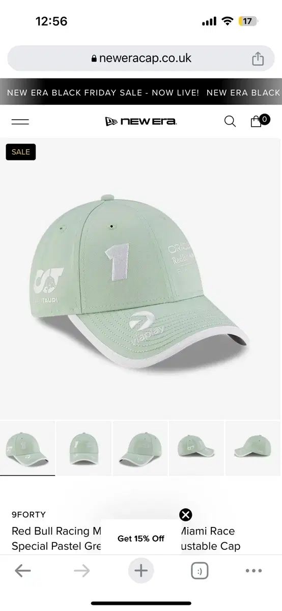 F 1 キャップ帽子 レッドブル レーシング フェルスタッペン 2025 Miami special