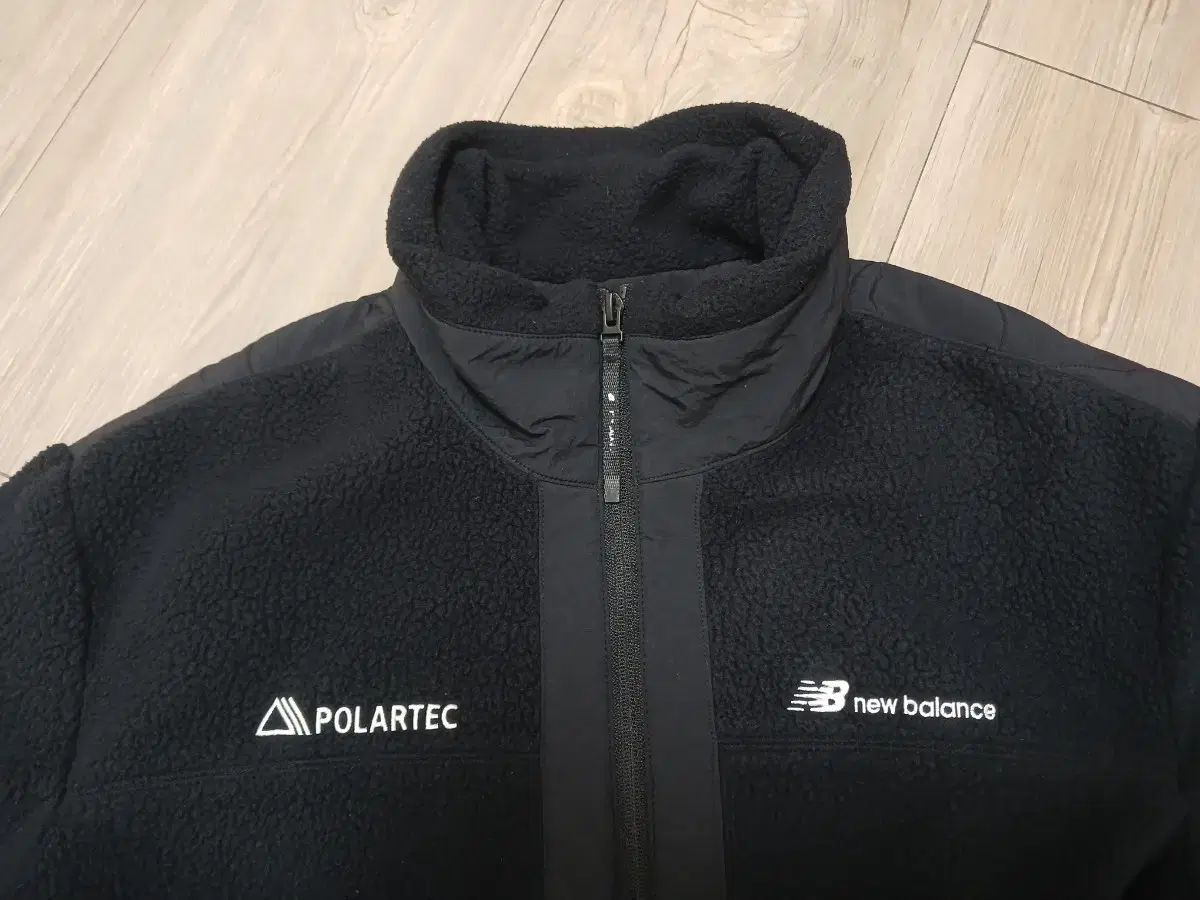 ニュー ンス ポーラテック フリース ジャケット ブラック L 100