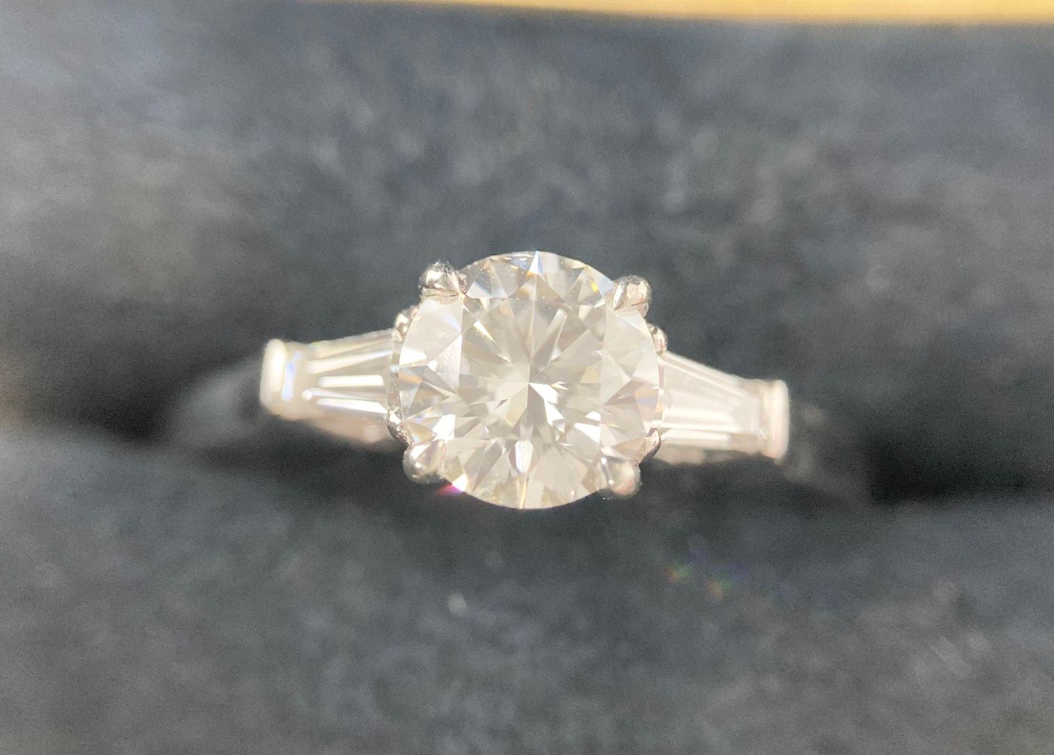 GRAFF グラフ ダイヤモンド プロミス リング Pt950 0.50ct G VVS2 約