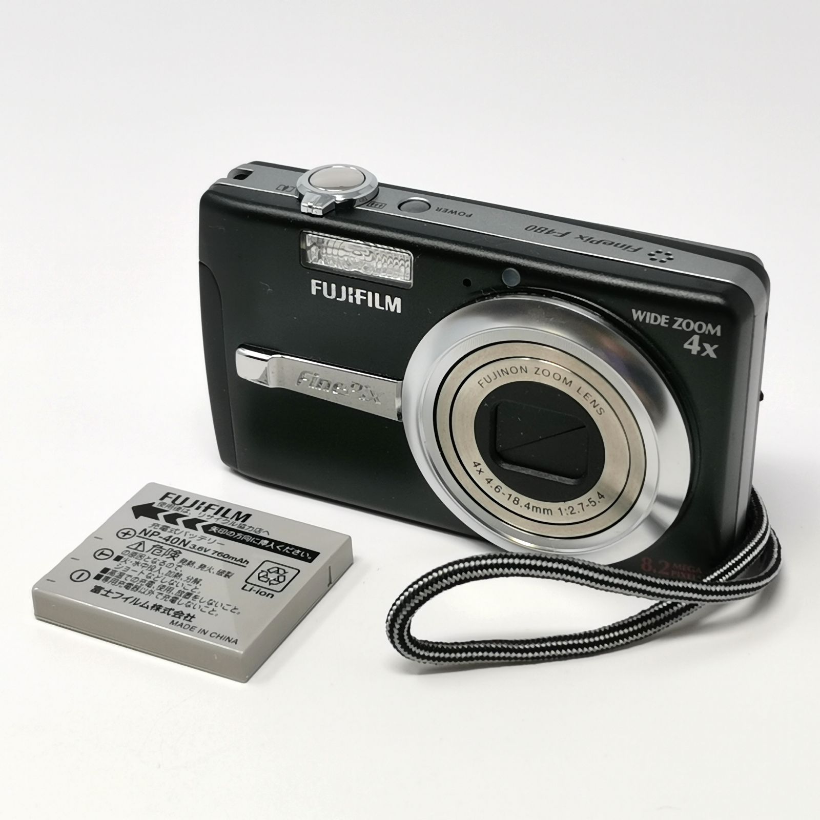 フジフィルム fine pix F48 ブラック デジカメ 充電器ないため動作 