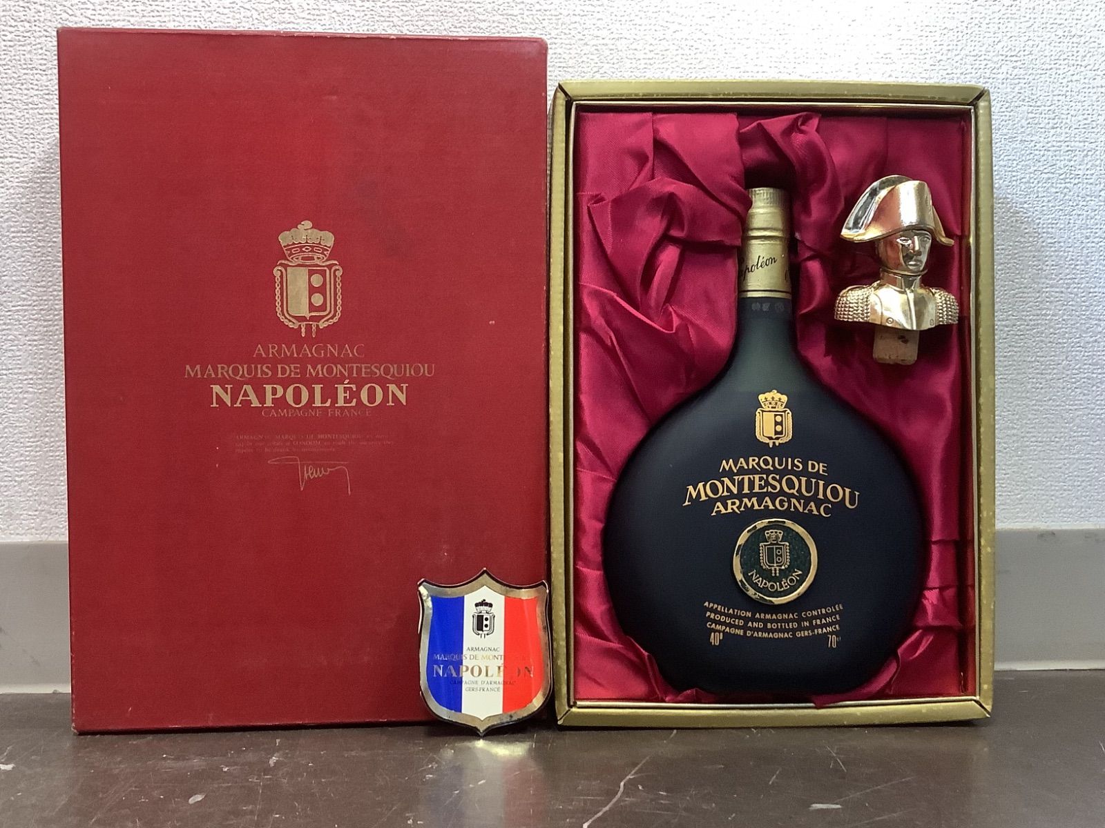 N1 未開栓 古酒 ナポレオン ブランデー モンテスキュー アルマニャック