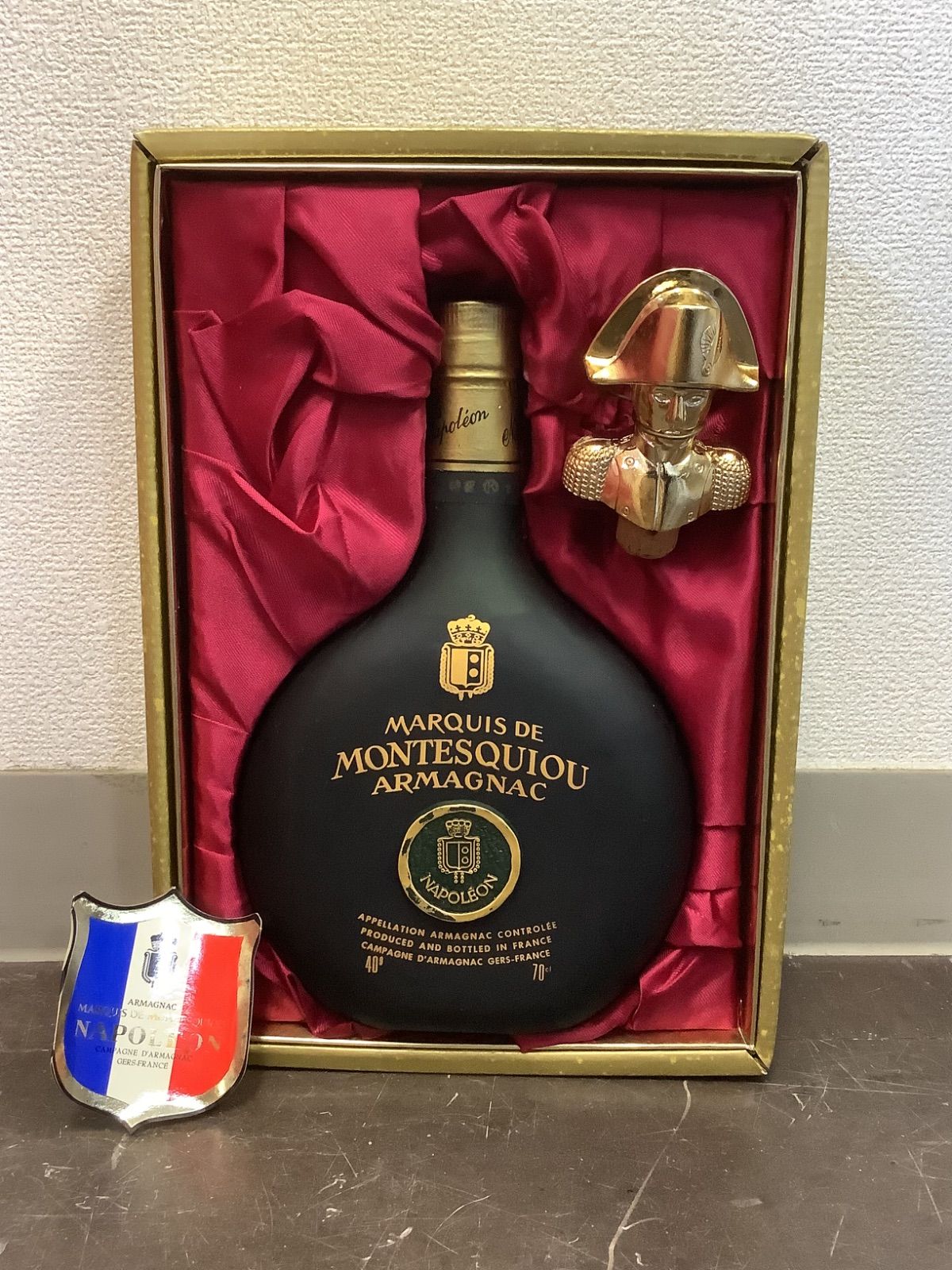 N1 未開栓 古酒 ナポレオン ブランデー モンテスキュー アルマニャック