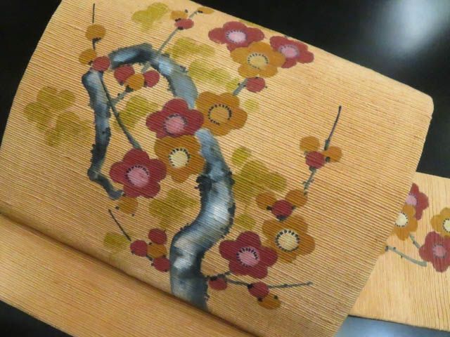 a2508-3 名古屋帯 九寸 美品 正絹 着物 名古屋仕立て 紬 - メルカリ