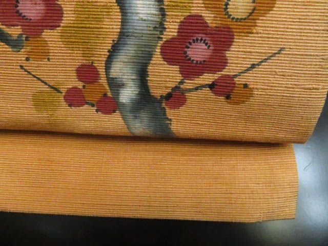 a2508-3 名古屋帯 九寸 美品 正絹 着物 名古屋仕立て 紬 - メルカリ