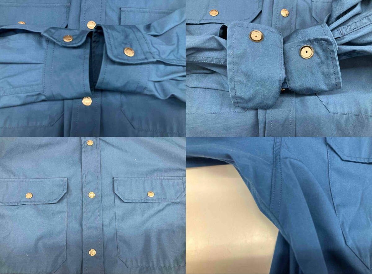 THE NORTH FACE ザノースフェイス 65 35 CPO SHIRT CPOシャツ パープルレーベル Mサイズ ブルー ブルゾン ネイビー系