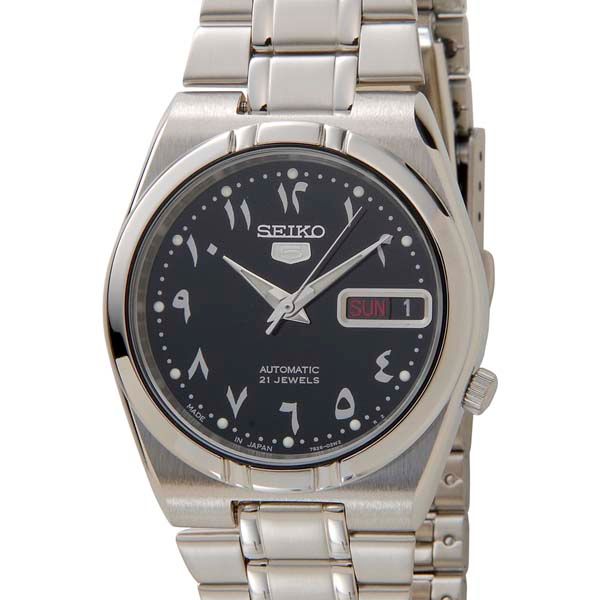 セイコー5 SEIKO5 腕時計 時計 メンズ ブラック SEIKO SNK063J5 セイコーファイブ