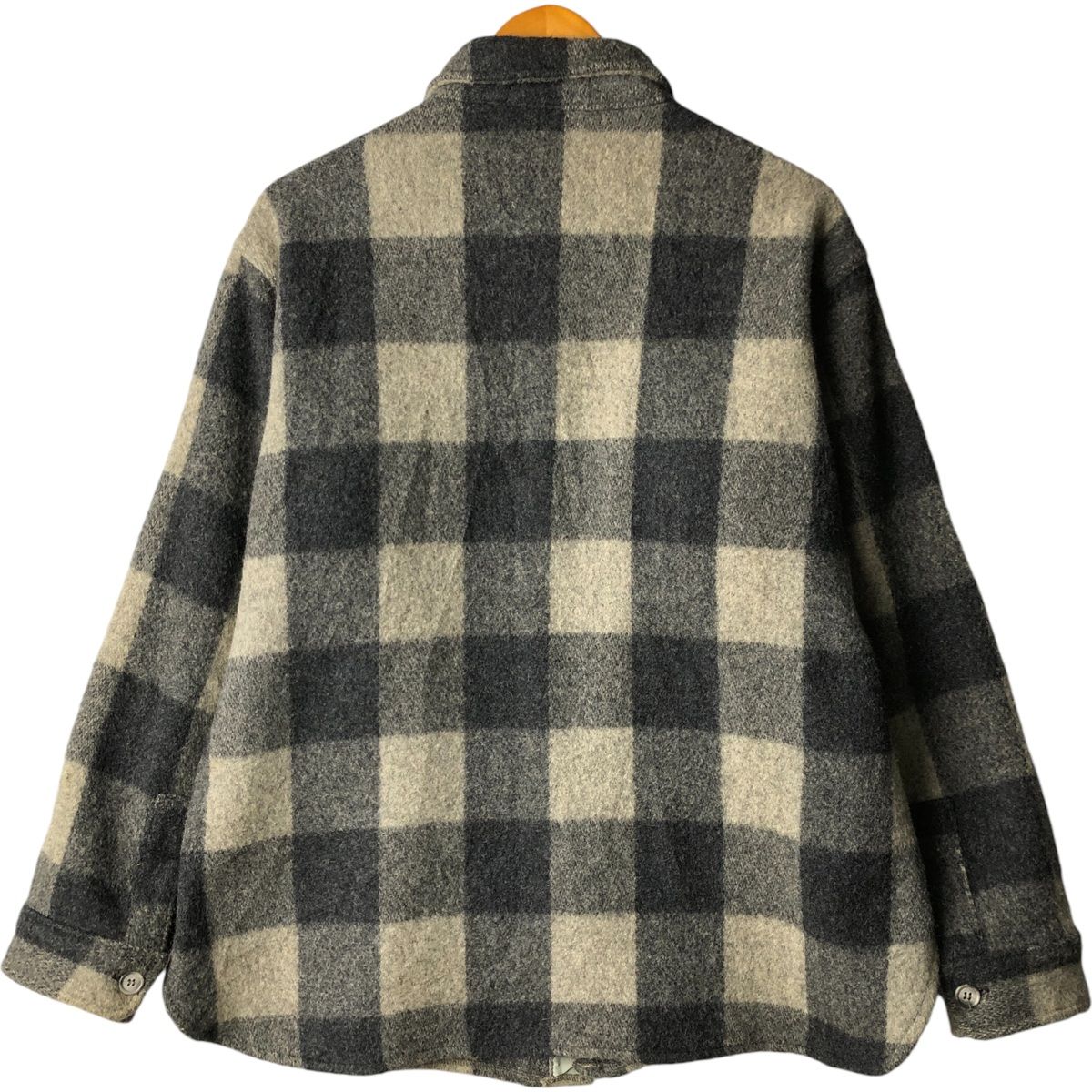 古着 70年代 ウールリッチ WOOLRICH バッファローチェック ウール