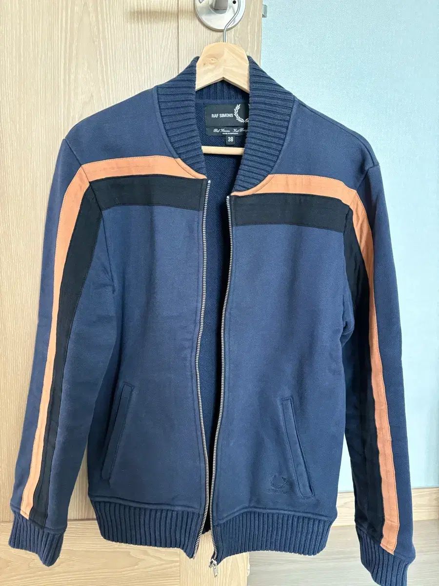 RAF SIMONS ラフ シモンズ × FRED PERRY フレッドペリー トラックジャージ ジャケット ネイビー 38