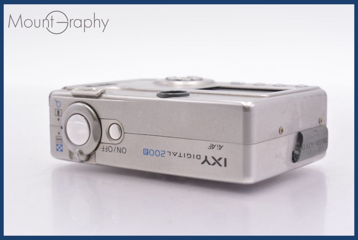 キヤノン Canon IXY DIGITAL 200a バッテリー付属 ☆完動☆同梱無料