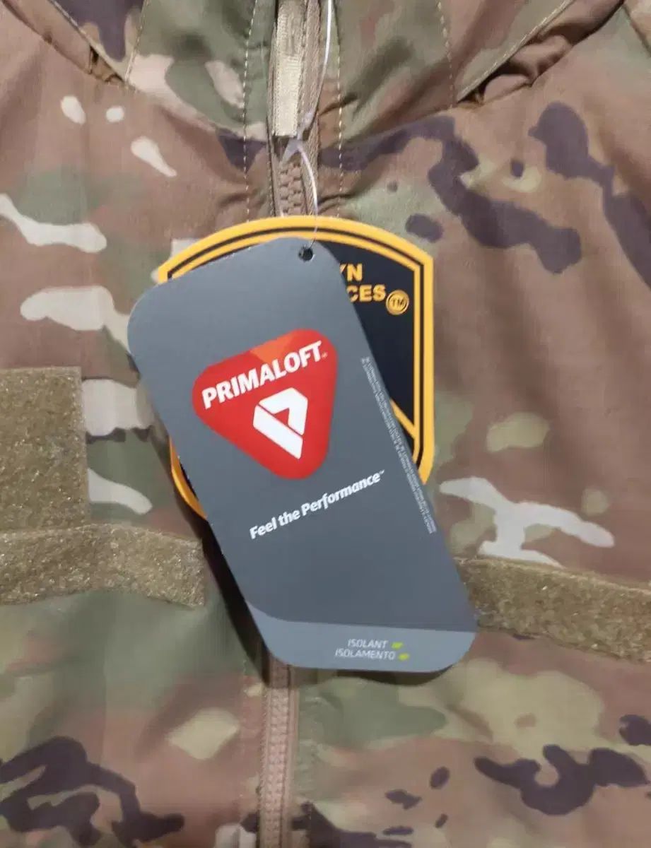 BAF社 ECWCS Gen 3 Level 7 ミリタリー プリマロフト パーカ マルチカム