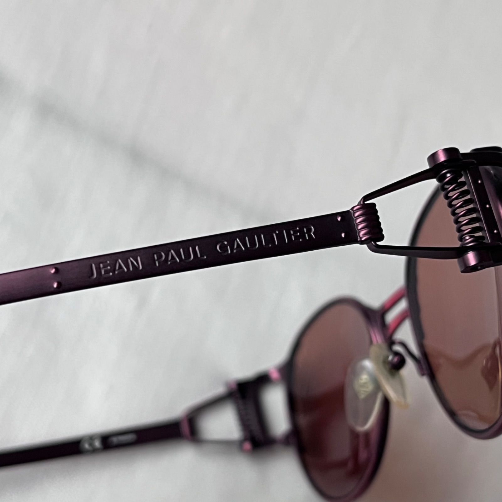 jean paul gaultier ジャンポールゴルチエ サングラス 56-5105 バネ