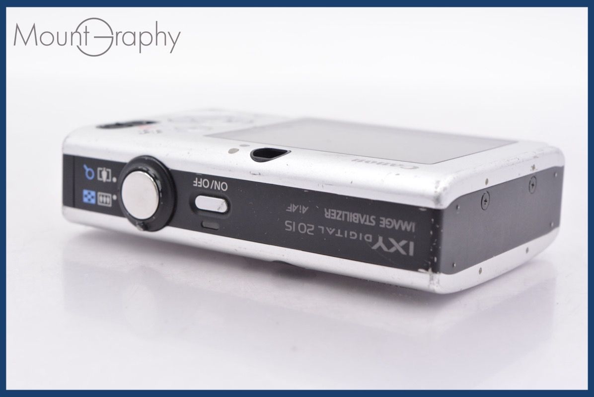 ☆極上美品☆ キヤノン Canon IXY DIGITAL 20 IS 3x バッテリー付属 ☆完