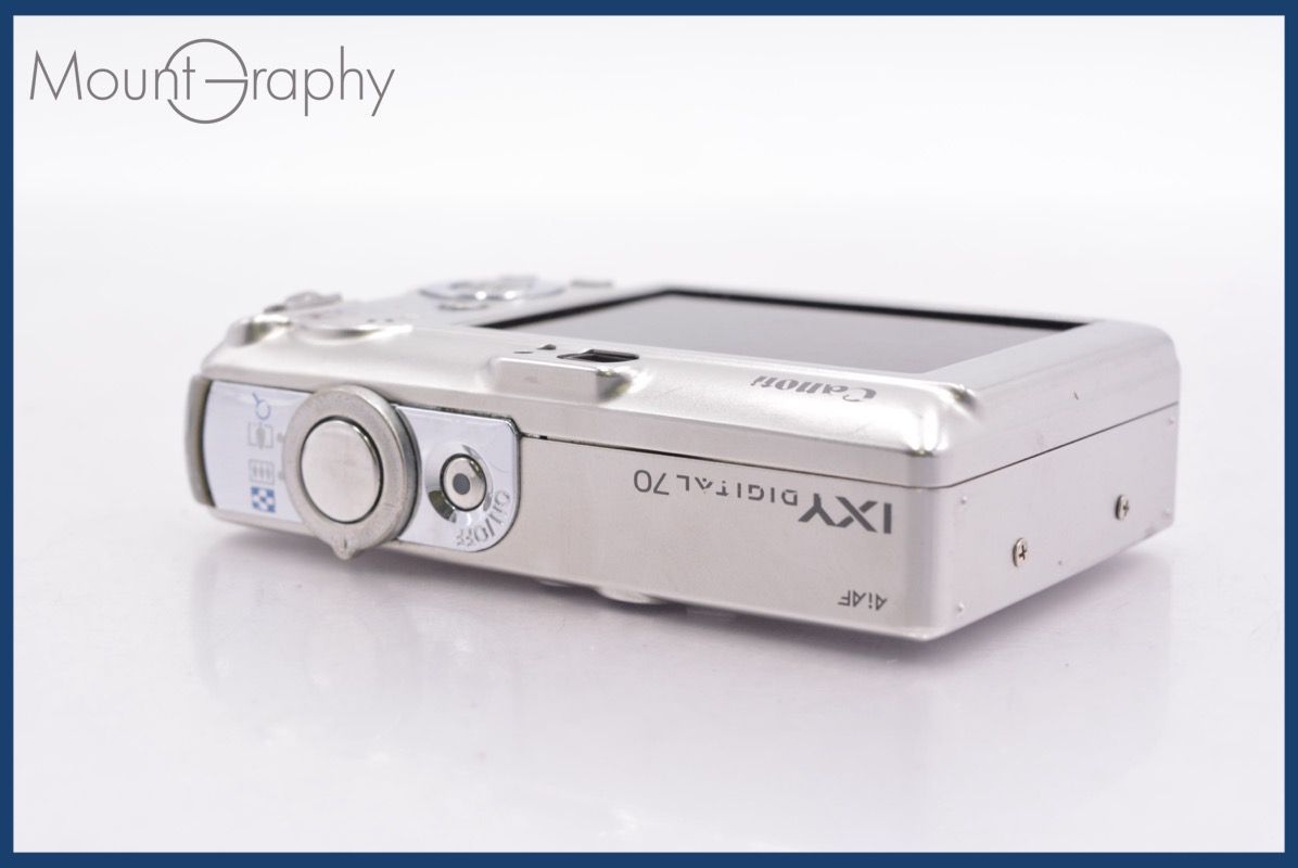 【貴重！】Canon IXY DIGITAL 70 本体と付属品全て揃った完品！ 貴重】Canon IXY DIGITAL 70＋付属全て揃った完品・不具合なし