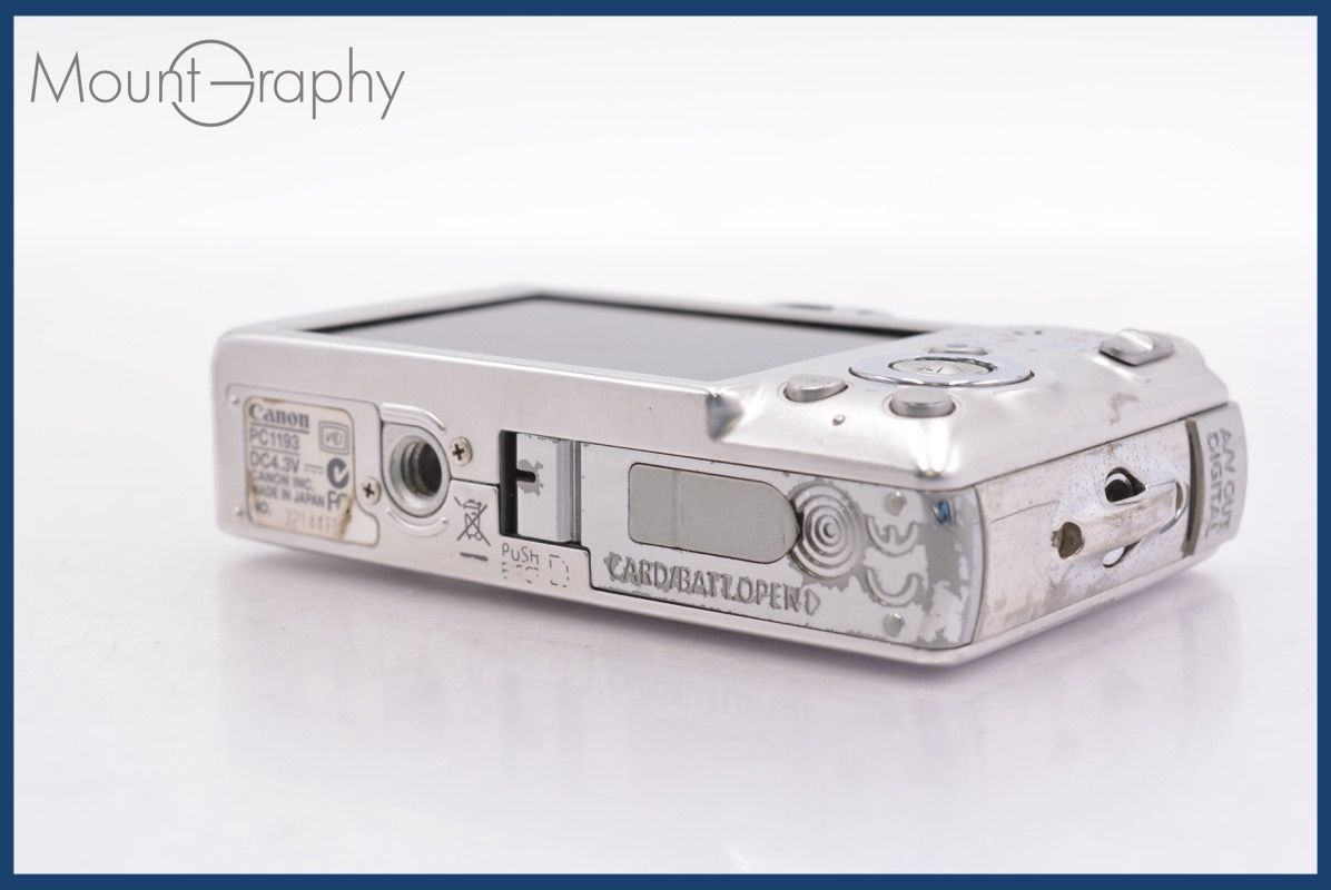 付属品あり　Canon　デジカメ　IXY70 キヤノン Canon IXY DIGITAL 70 3x バッテリー付属 ☆完動☆同梱無料