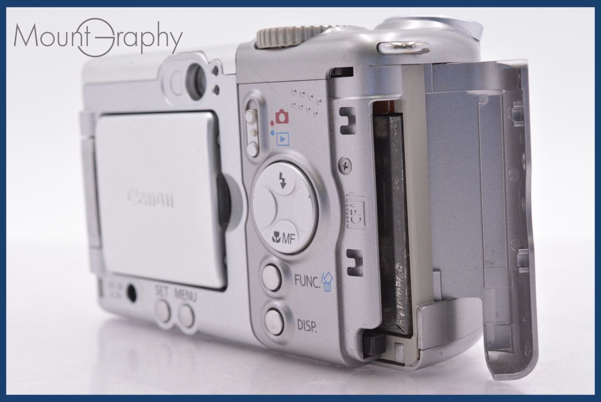☆ジャンク特価☆ キヤノン Canon PowerShot A80 3x 単三電池仕様 同梱