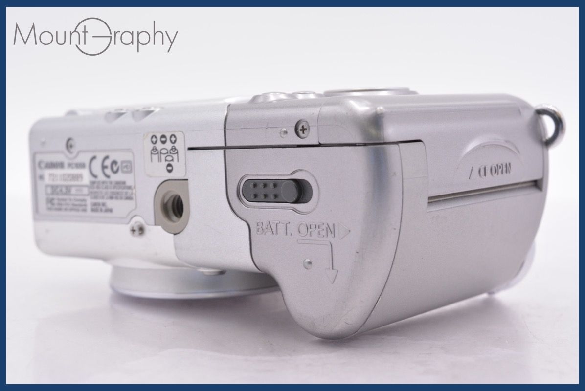 ☆ジャンク特価☆ キヤノン Canon PowerShot A80 3x 単三電池仕様 同梱