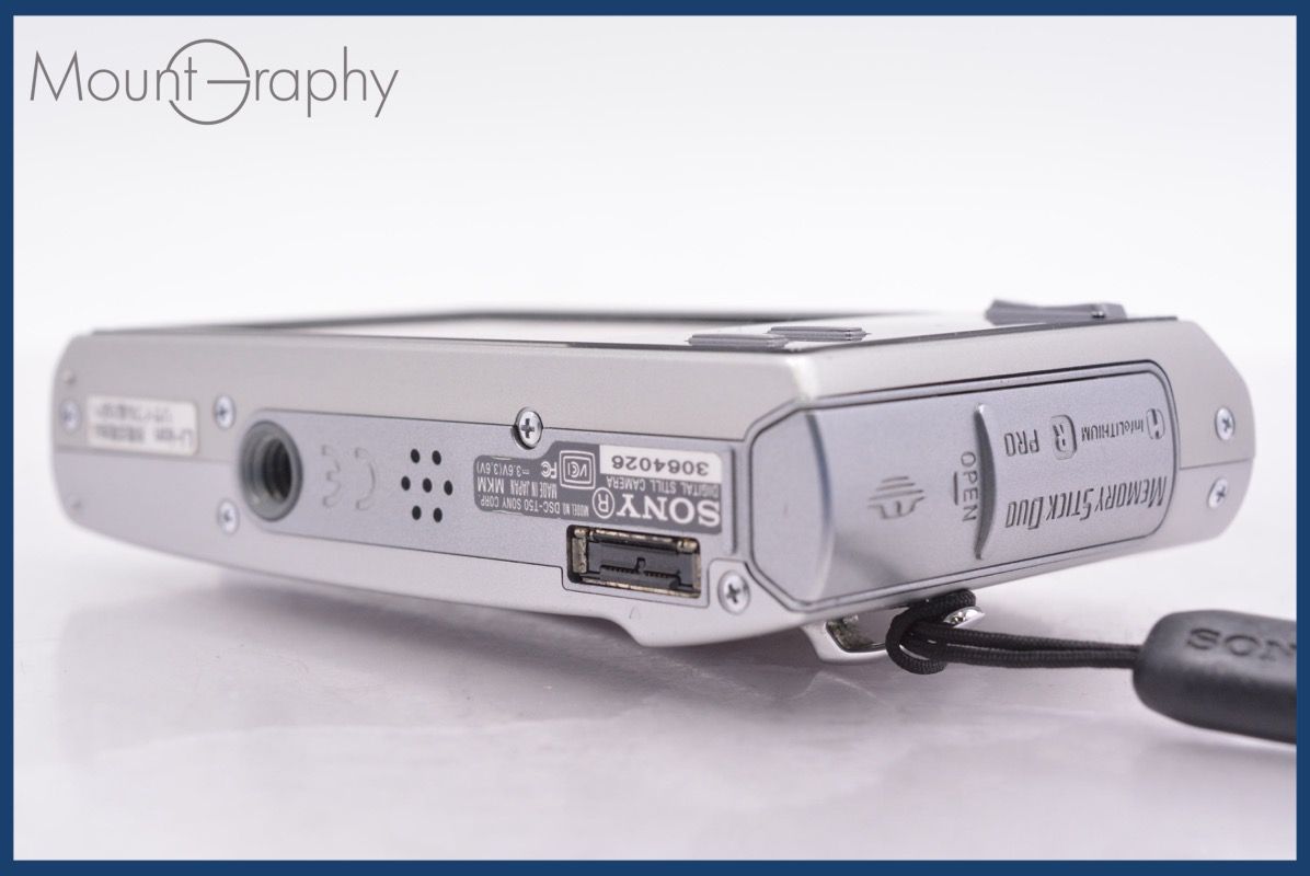 ☆良品☆ ソニー SONY Cyber-shot DSC-T50 3x 元箱、バッテリー、取扱