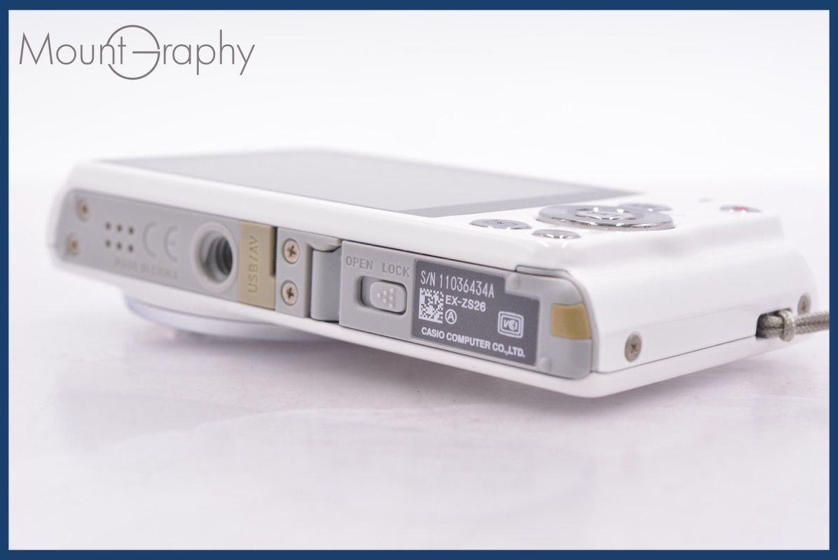 ☆極上美品☆ カシオ CASIO EXILIM EX-ZS26 6x 元箱、バッテリー付属