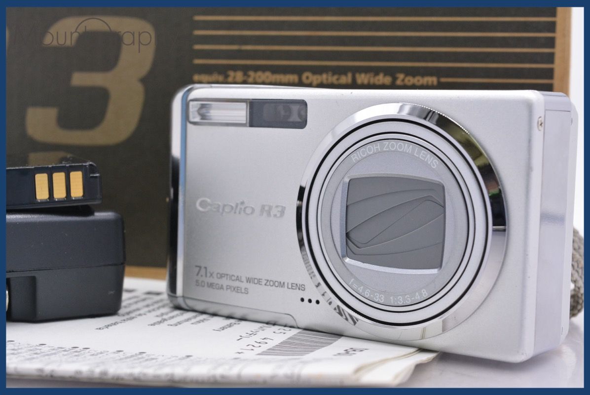 ☆実用美品☆ リコー RICOH Caplio R3 7.1x 元箱、バッテリー、充電器