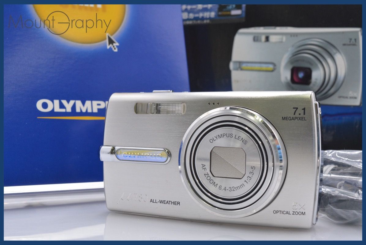 オリンパス OLYMPUS μ 780 5x 元箱、取扱説明書付属 ☆完動☆同梱無料