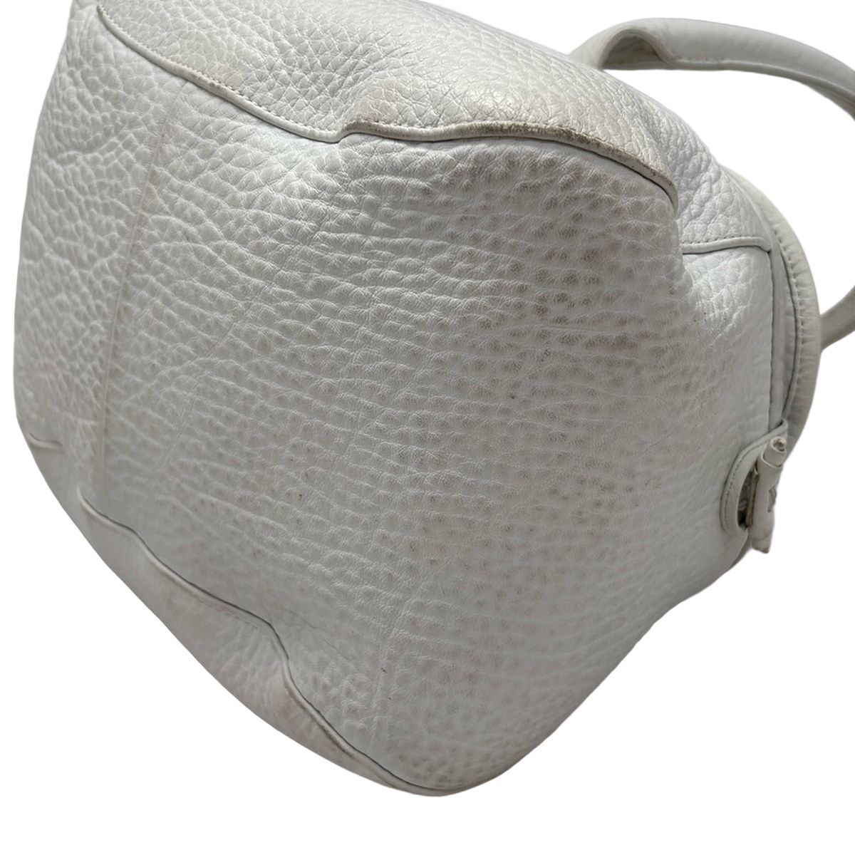 FOXEY(フォクシー) ハンドバッグ - 白 レザー - メルカリ