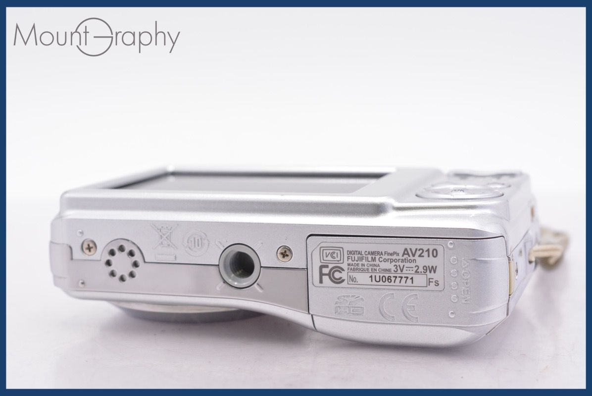 富士フィルム FUJIFILM FinePix AV210 3x 単三電池仕様 ☆完動☆同梱