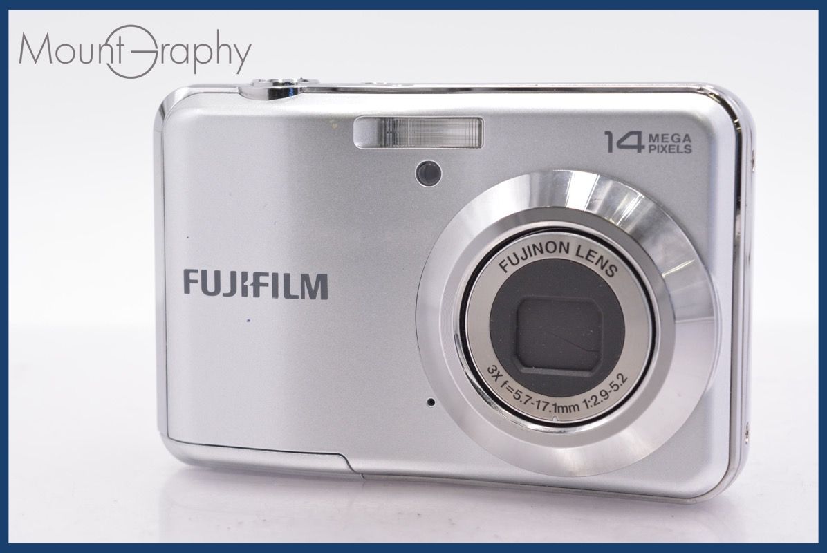 富士フィルム FUJIFILM FinePix AV210 3x 単三電池仕様 ☆完動☆同梱