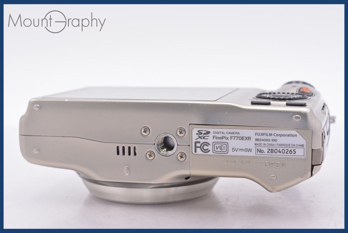 富士フィルム FUJIFILM FinePix F770EXR バッテリー付属 ☆完動☆同梱