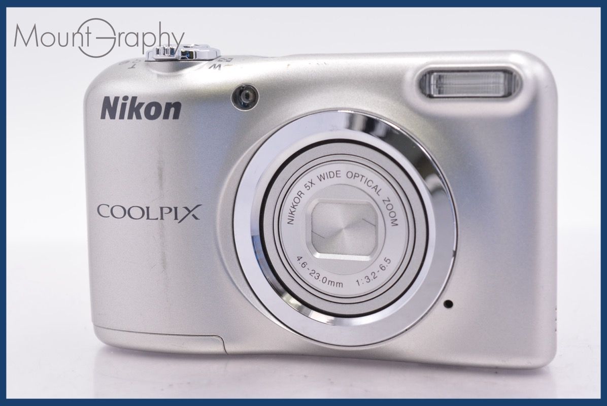 ☆良品☆ ニコン Nikon COOLPIX A10 5x 単三電池仕様 メモリカード付