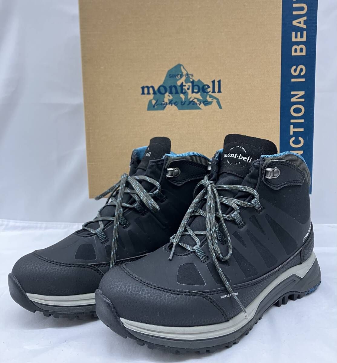 mont-bell モンベル 1129520 ネージュウォーカー ショートブーツ スノーシューズ 箱付き ブラック サイズ24.5cm