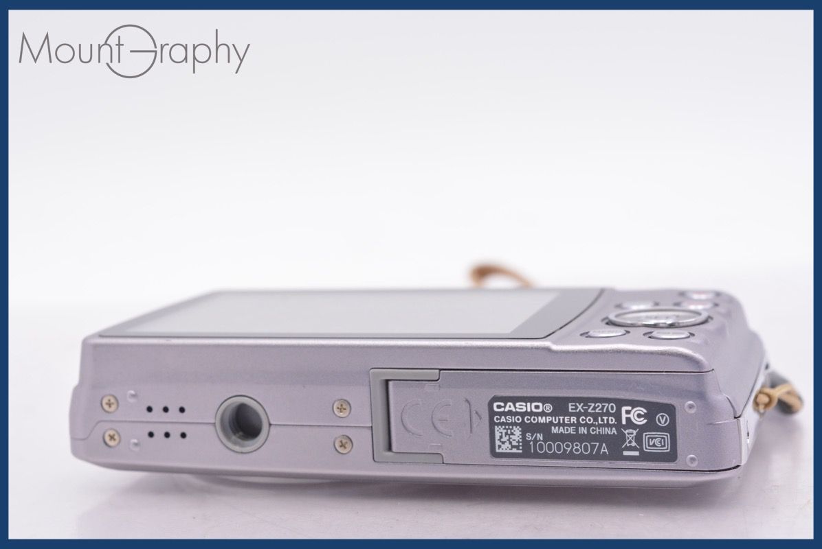 ☆極上美品☆ カシオ CASIO EXILIM EX-Z270 4x バッテリー付属 ☆完動