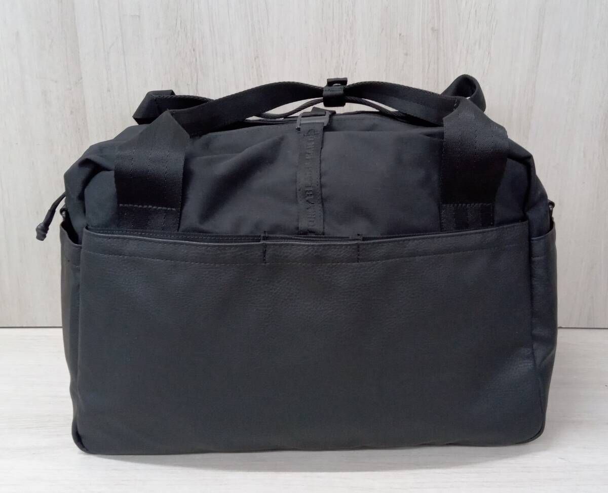 White Mountaineering × ホワイトマウンテニアリング ブリーフィング ボストンバッグ ST BOSTON ブラック