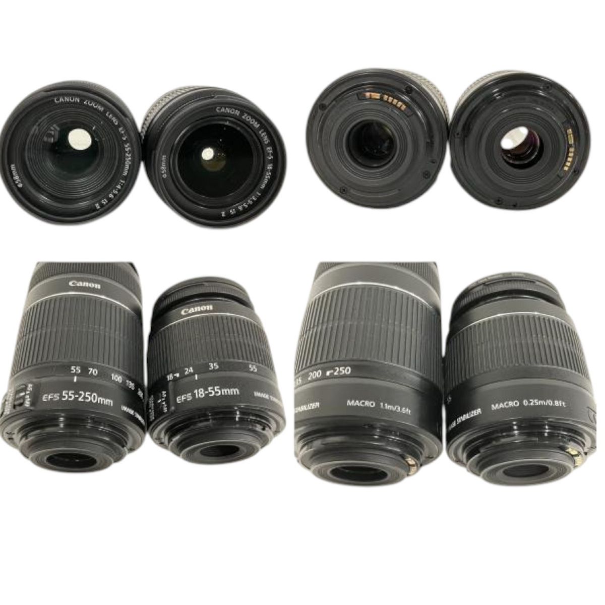 Canon EOS Kiss X5 DS126311 EF-S 18-55mm 55-250mm IS II 一眼 レフ